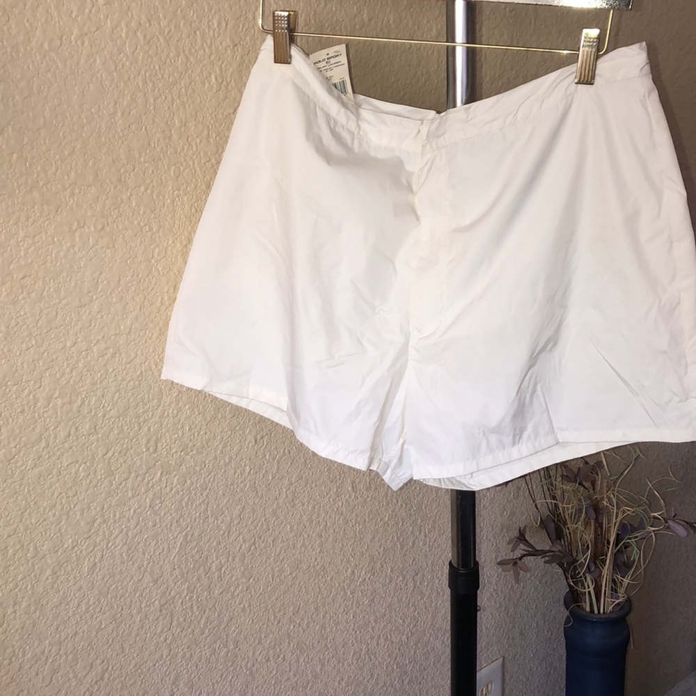 Ralph Lauren Polo Sport White Swim Shorts